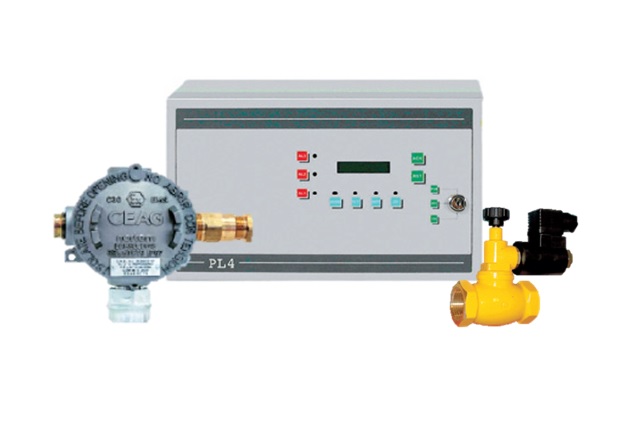 Central Deteção de Gás